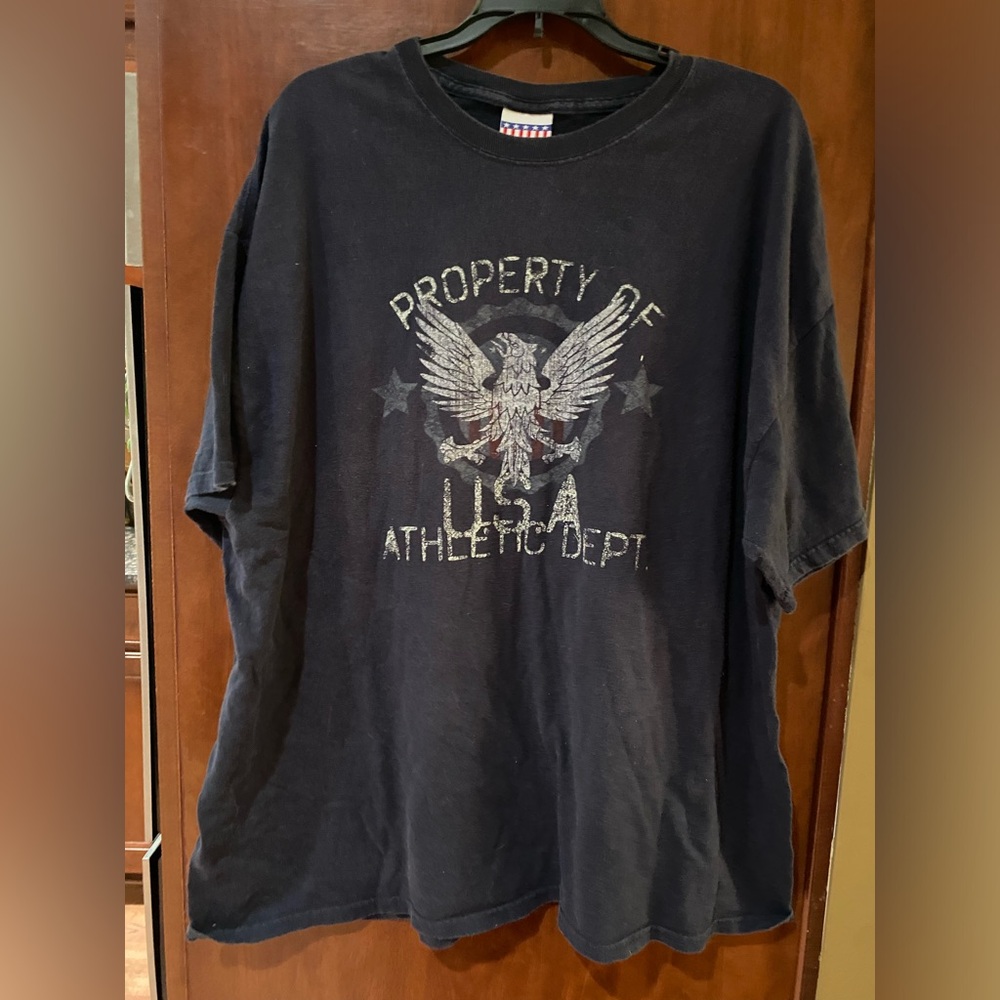 Graphic Eagle Crewneck T-Shirt - Black
